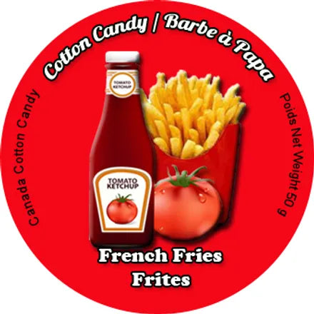 French Fries Cotton Candy