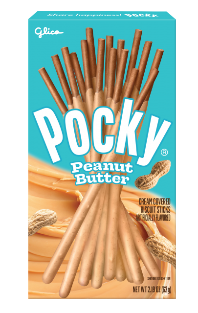 Pocky Sticks Peanut Butter Half Size - 62g