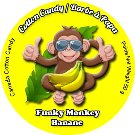 Funky Monkey Cotton Candy (Banana)