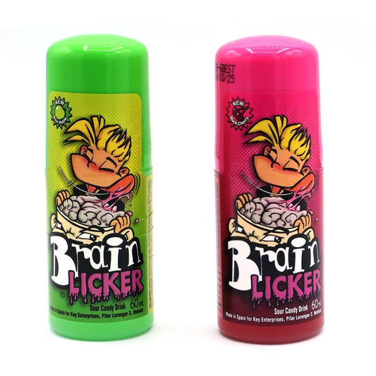 Brain Licker candy - Sour Apple or Sour Cherry