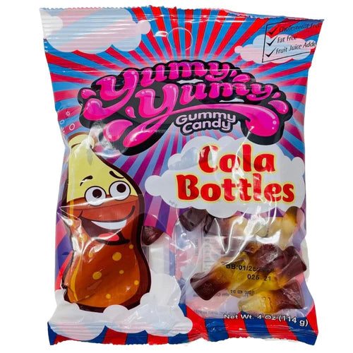 Yumy Yumy Cola Bottles Candy - 4oz
