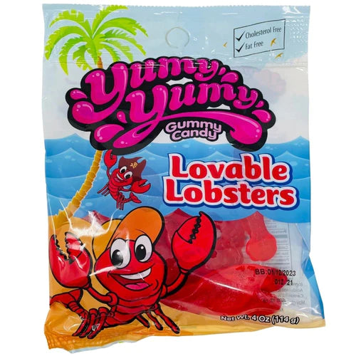 Yumy Yumy Lovable Lobsters Candy