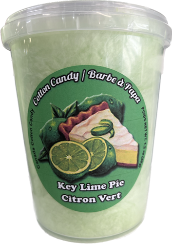 Key Lime Pie Cotton Candy