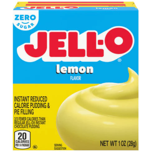 Jell-O Lemon Sugar Free Instant Pudding