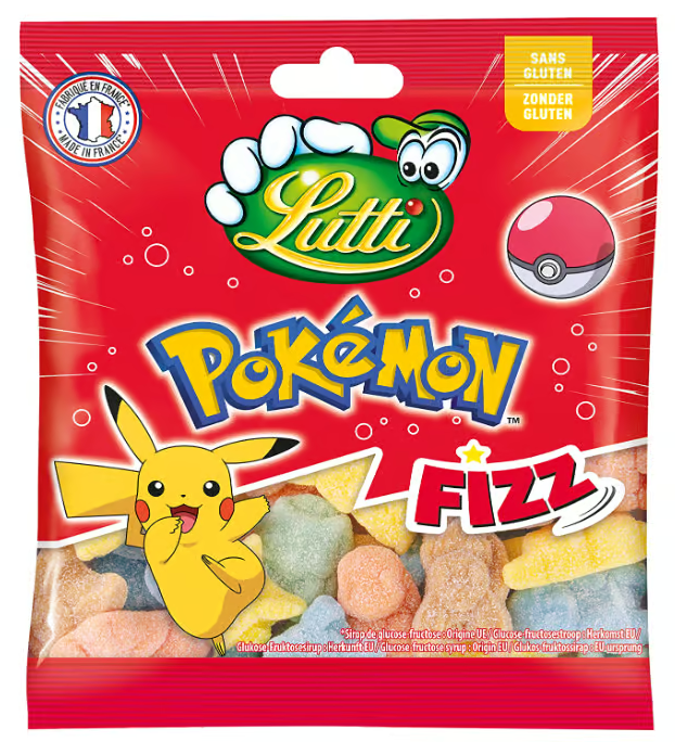 Lutti Pokemon Fizz - UK