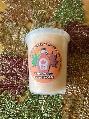 Maple Syrup Cotton Candy