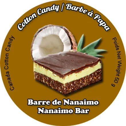 Nanaimo Bar Cotton Candy