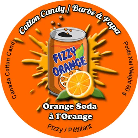Orange Soda Cotton Candy