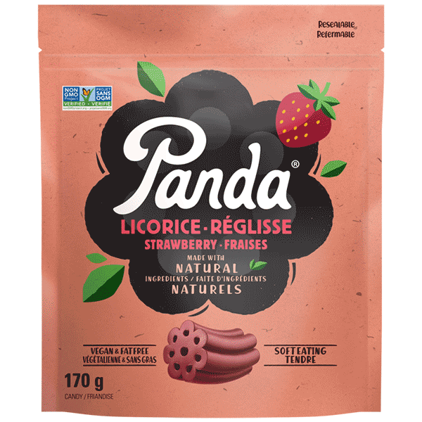 Natural Strawberry Licorice 170g