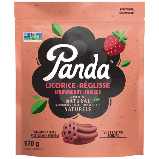 Natural Strawberry Licorice 170g