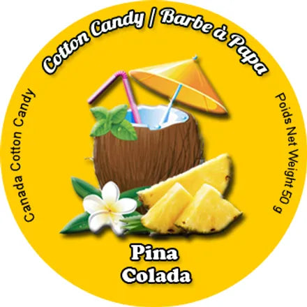 Pina Colada Cotton Candy