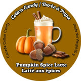 Pumpkin Spice Latte Cotton Candy