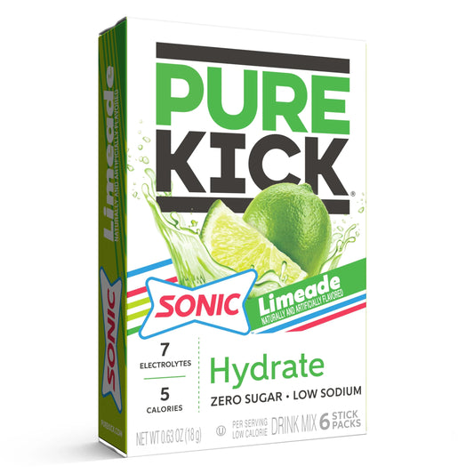 Pure Kick Sonic Limeade Singles To Go