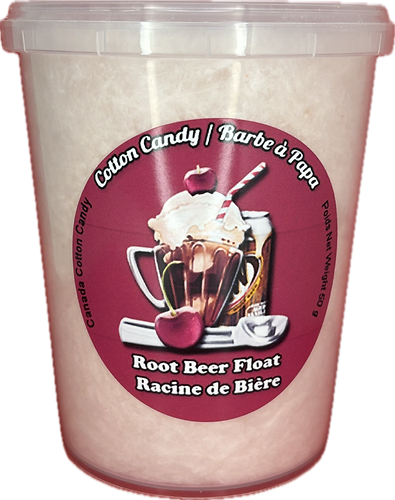 Root Beer Float Cotton Candy