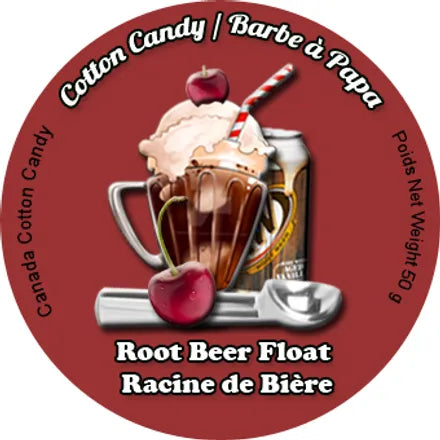 Root Beer Float Cotton Candy