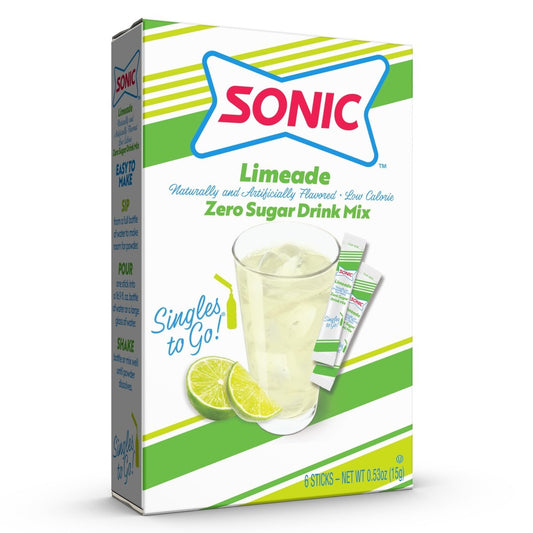 Sonic LIMEADE - Singles To Go Powdered Drink Mix