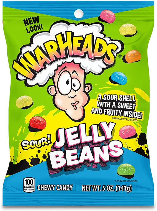 Warheads Sour Jelly Beans