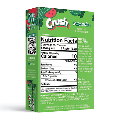 Crush Singles Drink Mix Watermelon