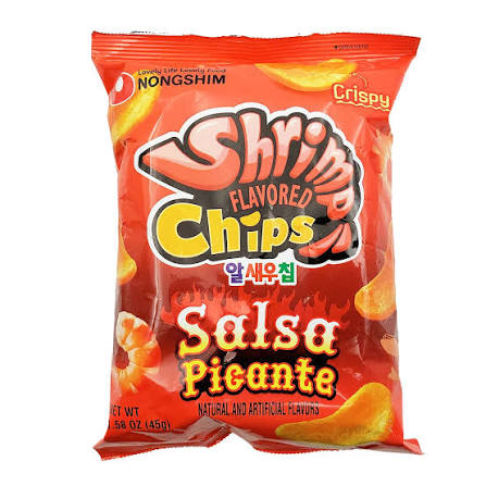 Nongshim Shrimp Flavoured Salsa Chips