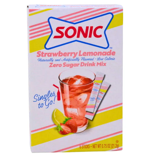singles-to-go-, zero sugar,drink-mix-sonic-strawberry-lemonade, sweetescapes.ca