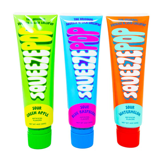 SqueezePOP The Original Squeeze & Lick Lollipop