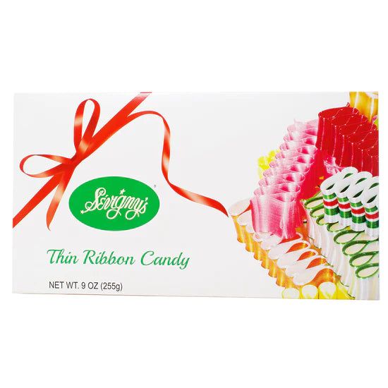 Sevigny's Christmas Thin Ribbon Candy Gift Box
