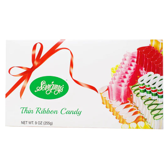 Sevigny's Christmas Thin Ribbon Candy Gift Box