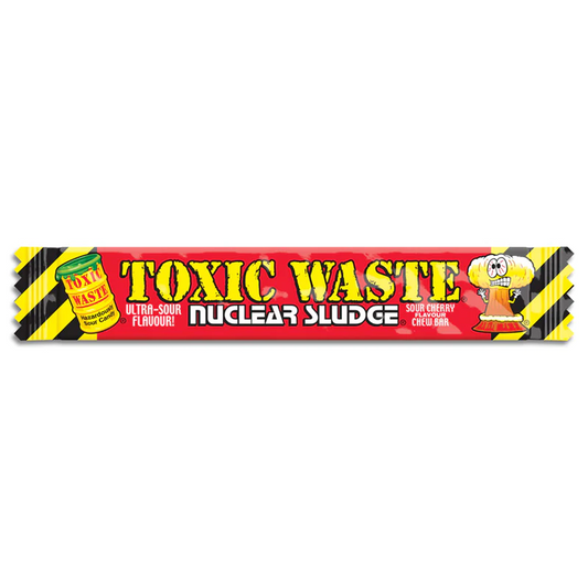 Toxic Waste Nuclear Sludge Chew Bar Sour Cherry - UK