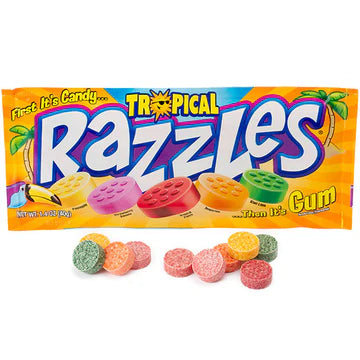 Razzles Tropical Candy