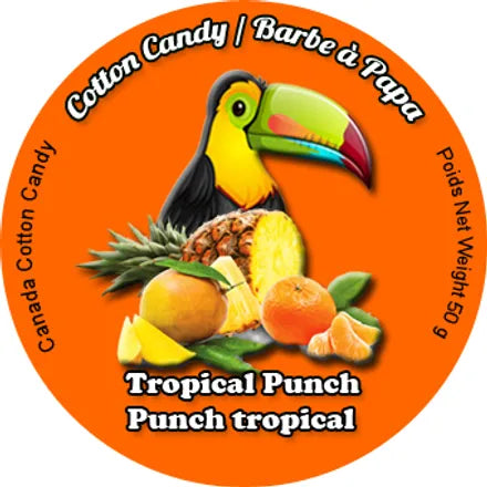 Tropical Punch Cotton Candy