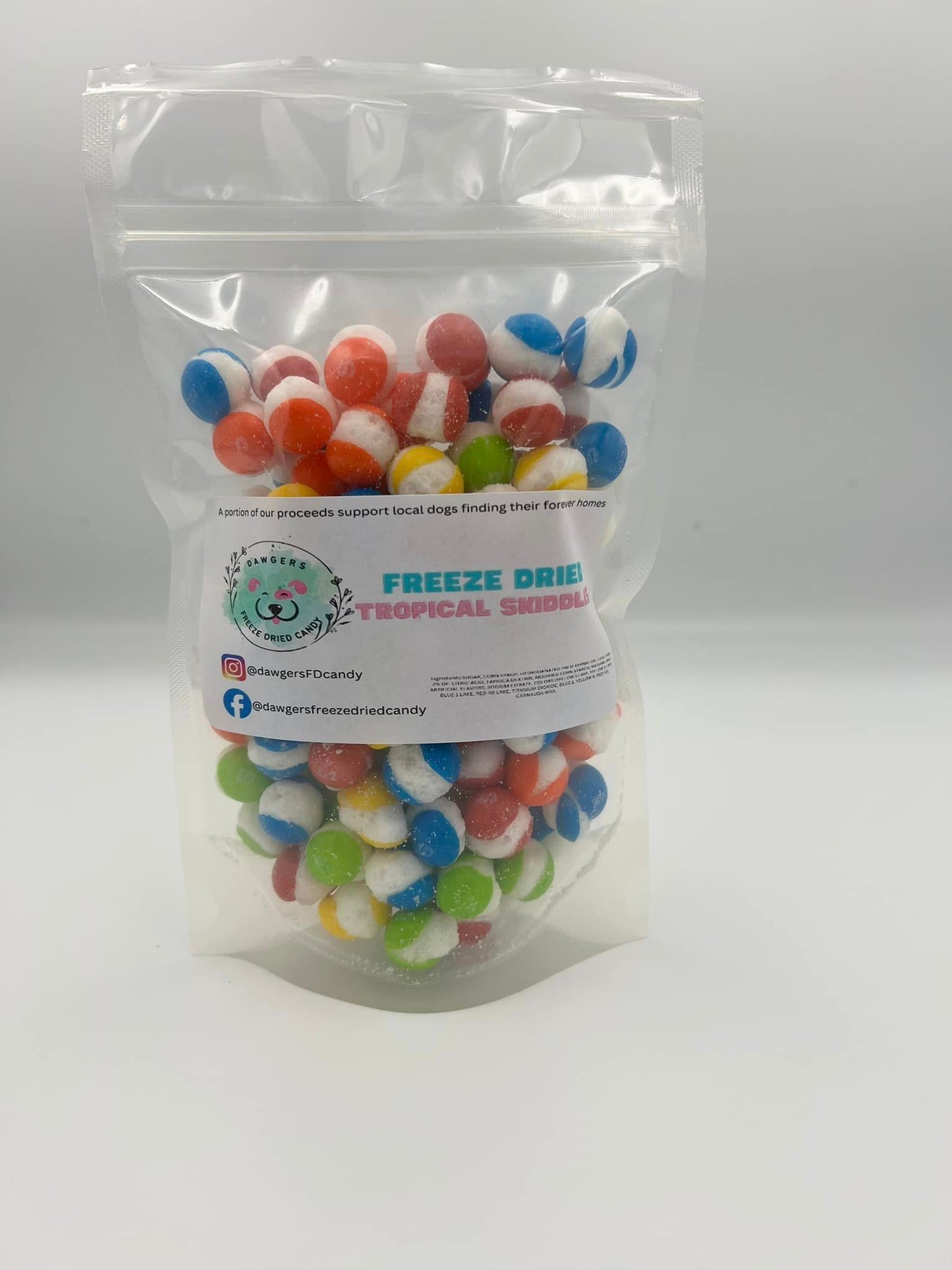 Dawgers Freeze Dried Tropical Skiddles