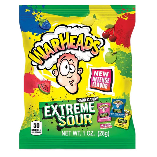 Warheads Extreme Sour Hard Candy Assorted