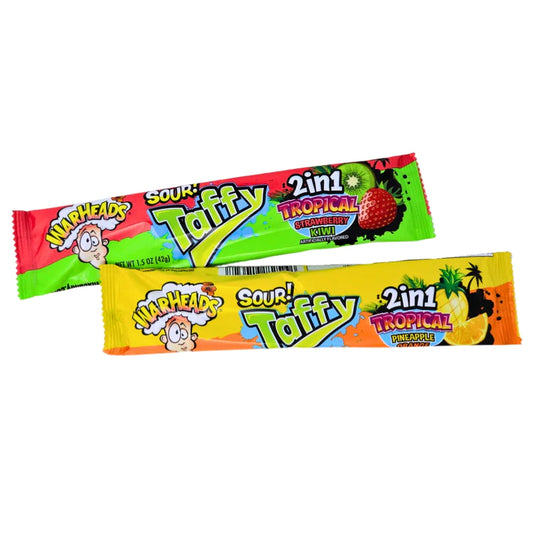 Warheads Sour Tropical Taffy 2in1