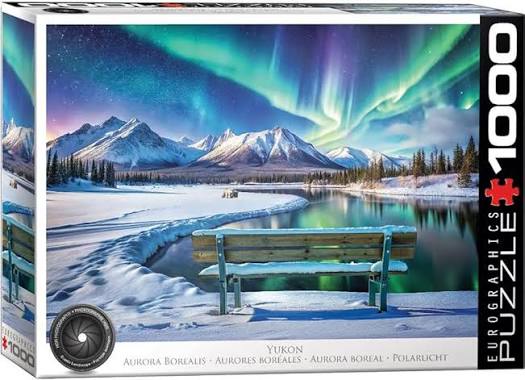Yukon Northern Lights 1000 Piece Puzzle Eurographics