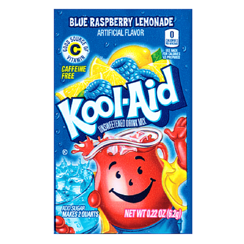 Kool-Aid Blue Raspberry Lemonade Drink Mix Packet - Sweet Escapes