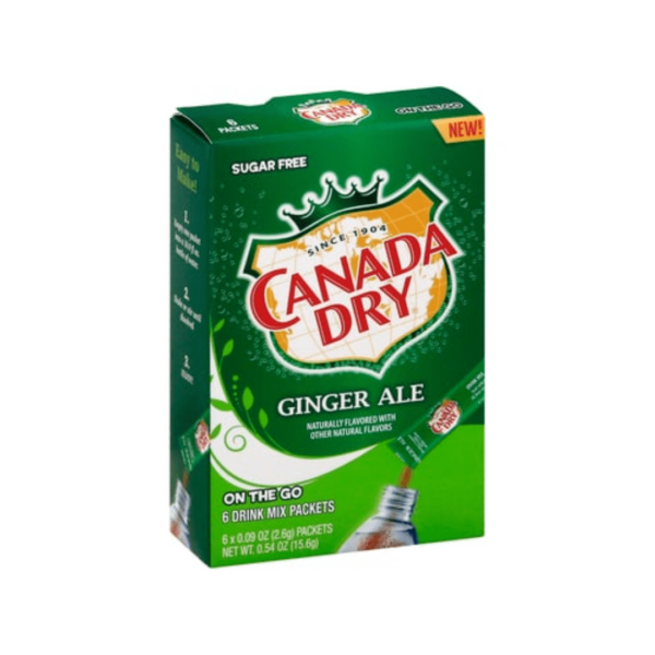 Canada Dry On The Go Sugar Free Ginger Ale