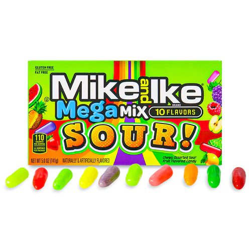 Mike and Ike Mega Mix Sour Candy