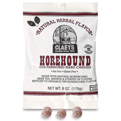 Claeys Horehound Old Fashioned Hard Candies