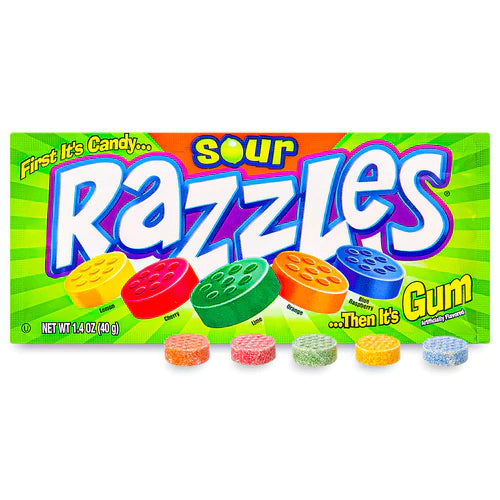 Razzles Sour Candy
