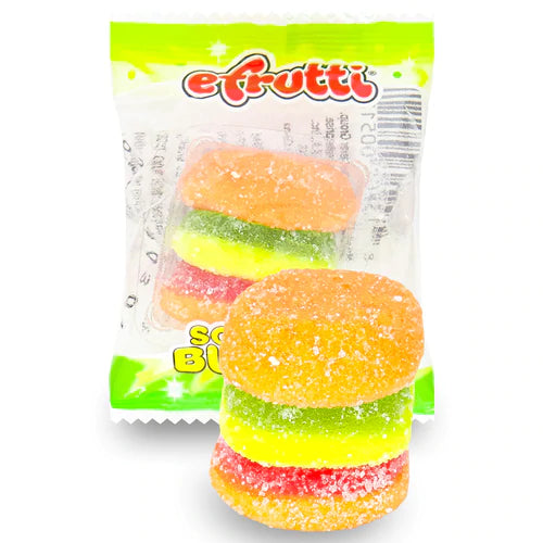 efrutti Gummi Sour Burger Candy