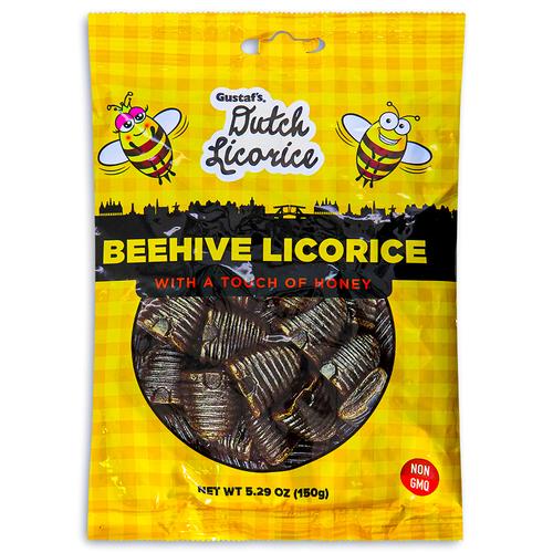 Gustaf's Dutch Licorice Beehive Candy - Sweet Escapes