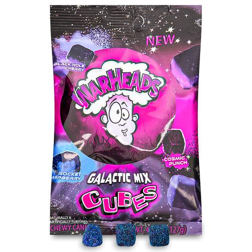 Warheads Galactic Mix Cubes - 4.5oz - Sweet Escapes