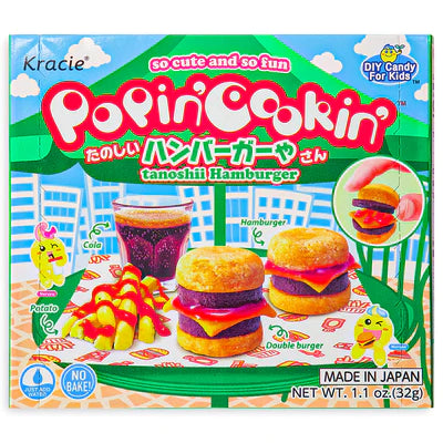 Japanese Kracie Popin' Cookin' DIY Kit - Hamburger 🇯🇵