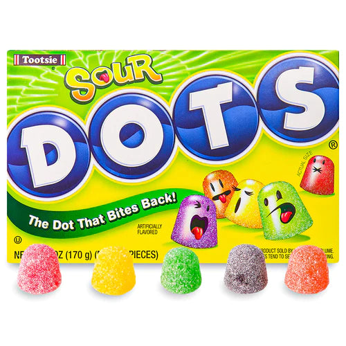 Sour DOTS Gum Drops Theatre Box