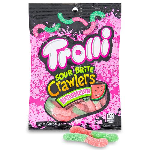 Trolli Sour Brite Crawlers Watermelon - 5oz - Sweet Escapes