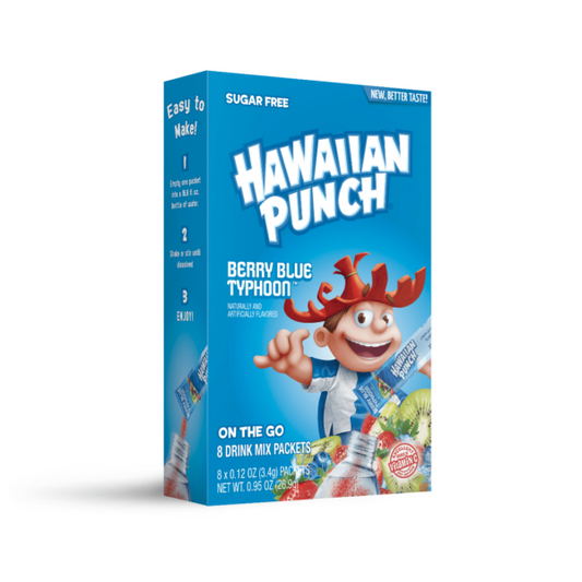 Hawaiian Punch – Berry Blue Typhoon Singles To Go