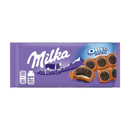 Milka Oreo Sandwich Chocolate Bars