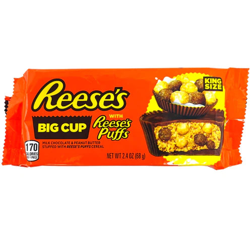 Reese's Big Cup with Reese's Puffs King Size