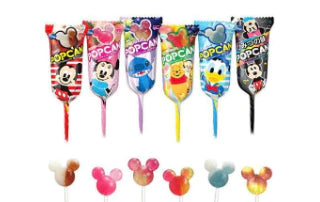 Glico Popcan Disney Soda Lollipop  - (Japan)