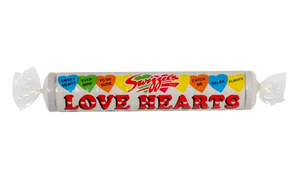 Love Hearts Candy Roll